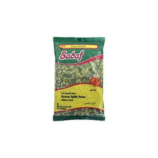 Sadaf Green Split Peas 24oz X 24 pcs