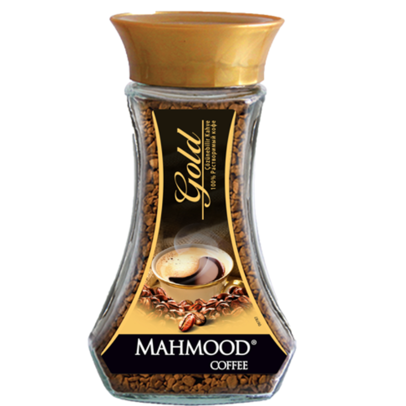Mahmood Coffee Gold Premium 100 gr x 12 Glass Jar