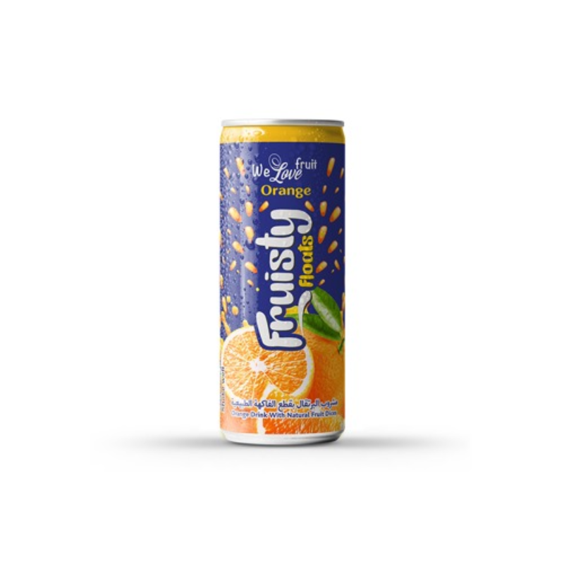 FRUISTY JUICE  (Fruit Paces)  Orange 330ml x 24 cans Main Image