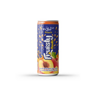 FRUISTY JUICE  (Fruit Paces)  PEACH 330ml x 24 cans 