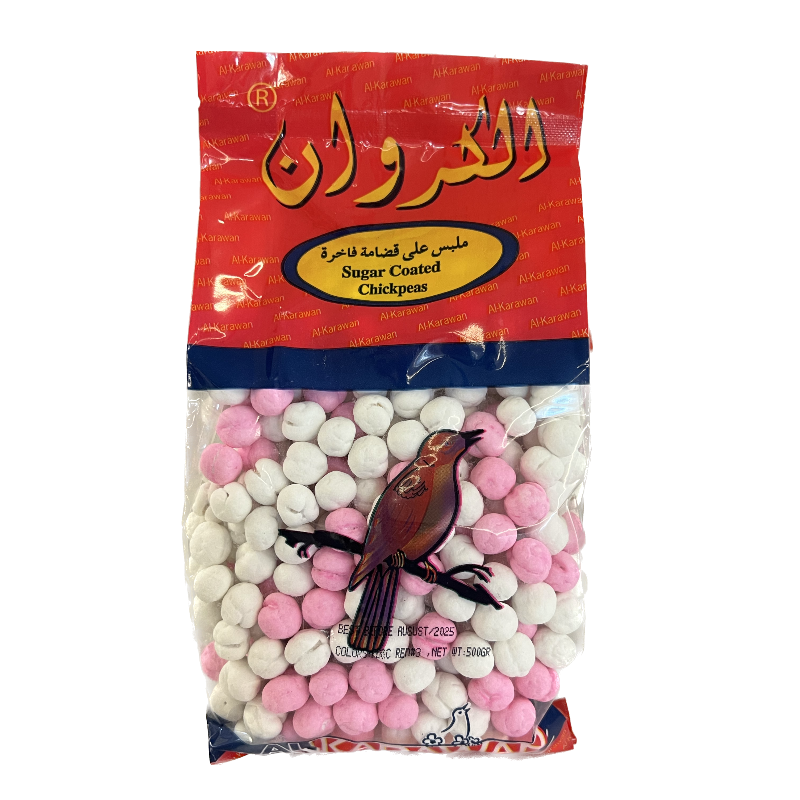 Al Karawan Sugar Coated Chickpeas 500g x 30pcs  Main Image