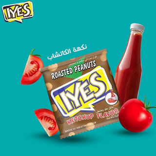 IYES Peanuts Ketchup flavored 6 pac x 20 pcs 