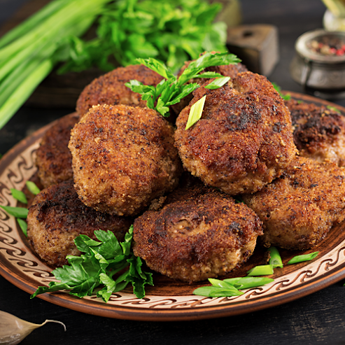 Meat Cutlets (2 cutlets)