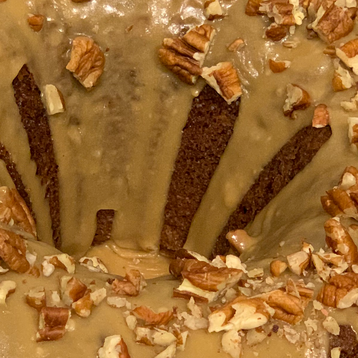 Brown Sugar Glazed Banana Cake (Loaf Pan)