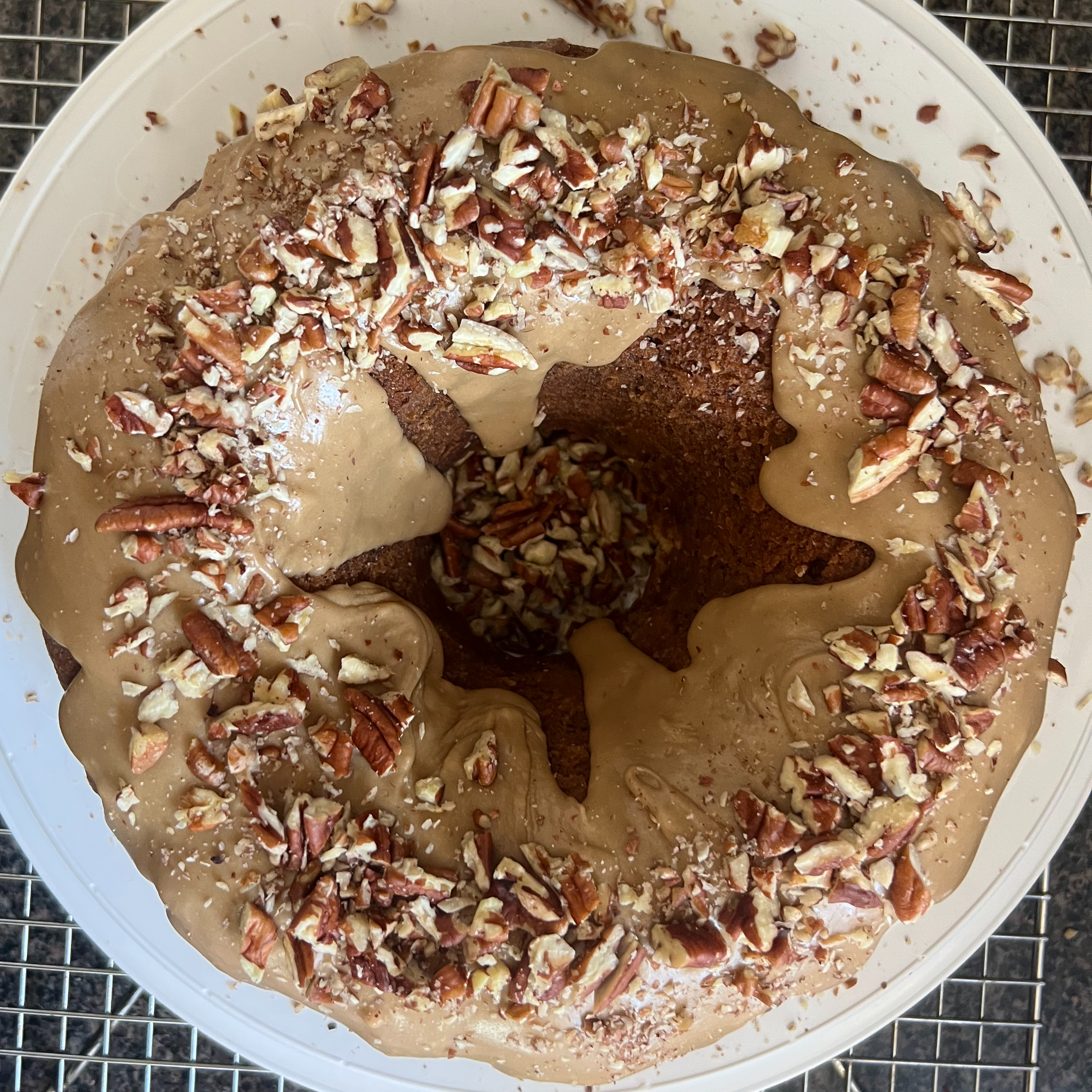 Brown Sugar Glazed Banana Bundt Cake (Full Size)