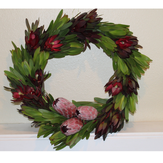 Fresh Protea Wreath