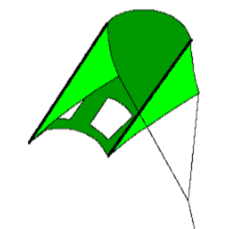 Sled Kite Template