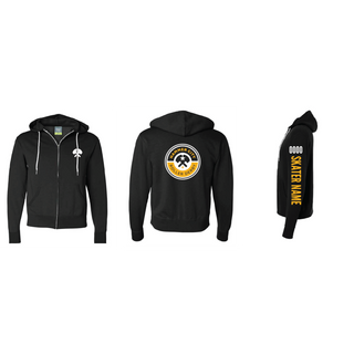 L00555 - Surfer - Adult Full Zip Hooded Sweatshirt 