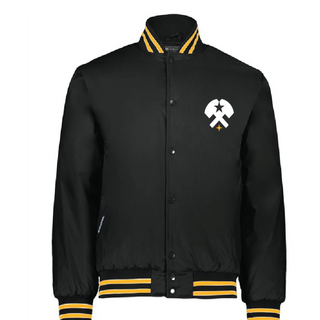 Heritage Jacket Style Unisex # 229140 Black/Light Gold/
