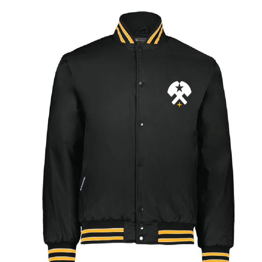 Heritage Jacket Style Unisex # 229140 Black/Light Gold/