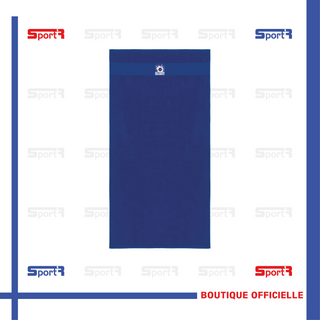 Serviette de bain bleu