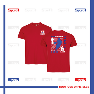 T-shirt coton rouge - Femme