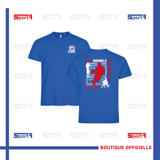 T-shirt coton bleu - Femme