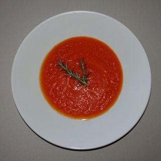 Sopa de zanahoria y gengibre