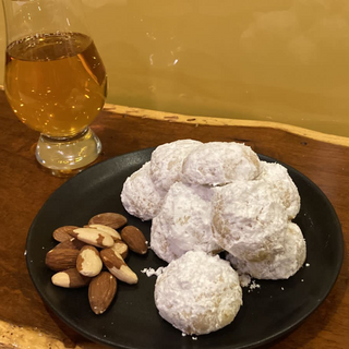 Polvorones galletas de mantequilla y almendras