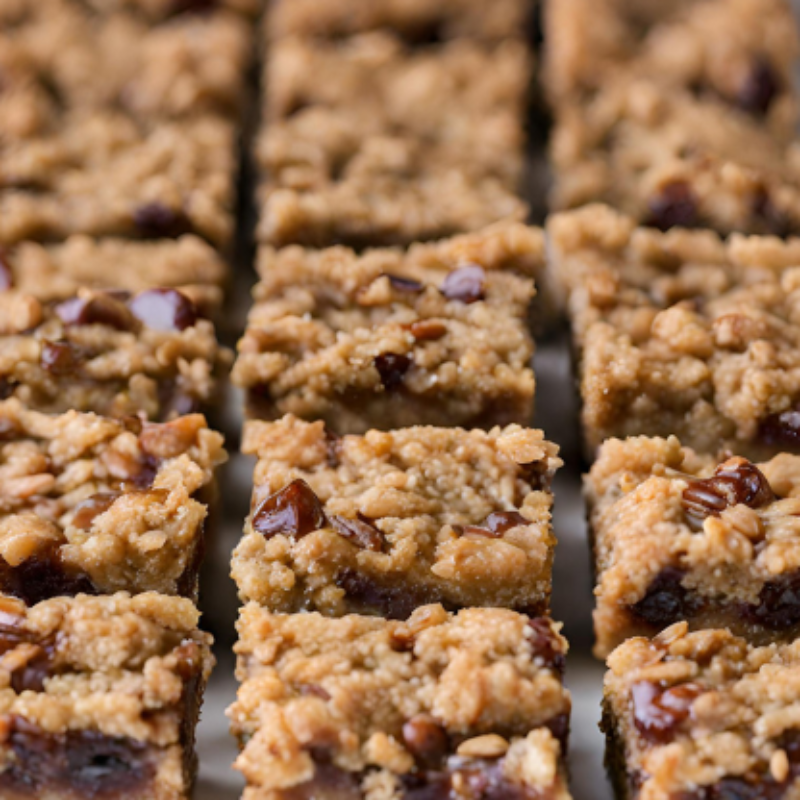 Barritas de dátiles de arena con naranja