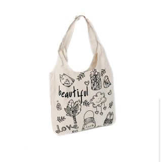 Cartoon Graphic Tote bag