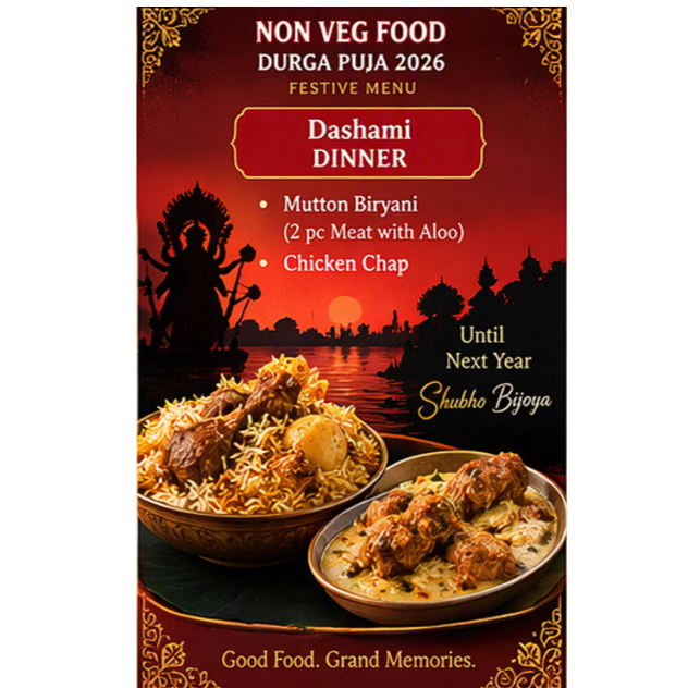 Dashami Dinner – 21 Oct