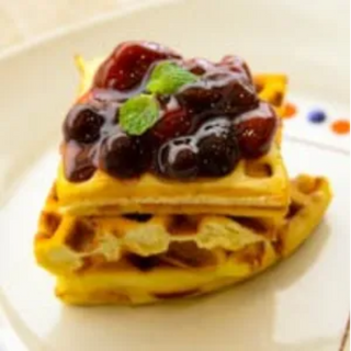 Mixed Berries Waffles