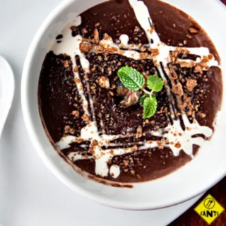 Chocnut Champorado with Tuyo Flakes