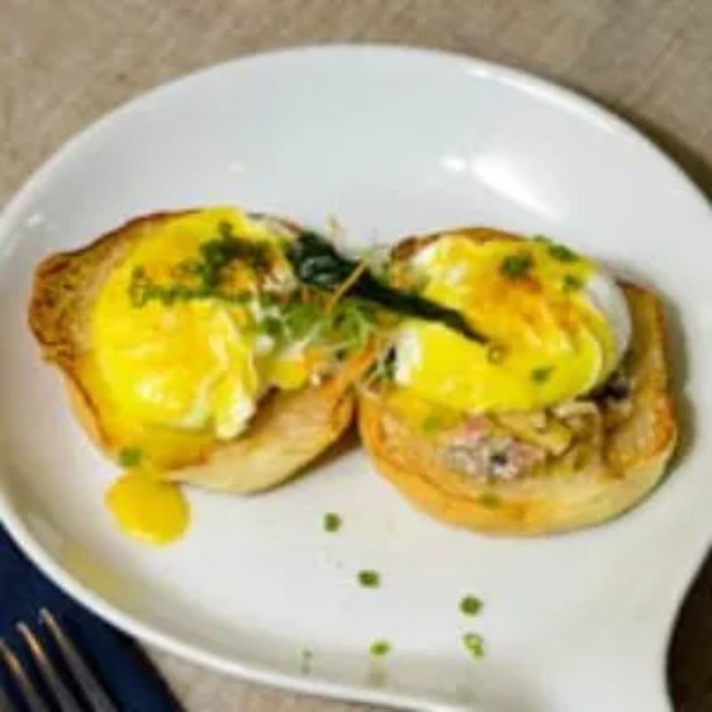 Spanish Sardines Benedict Main Image