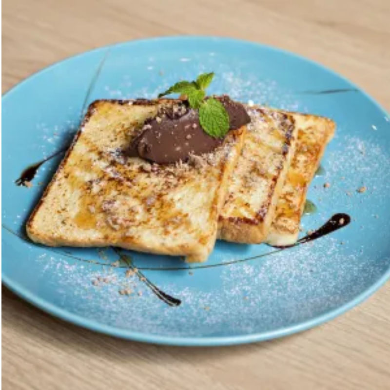 French Toast with Chocnut and Goya Ganache Main Image