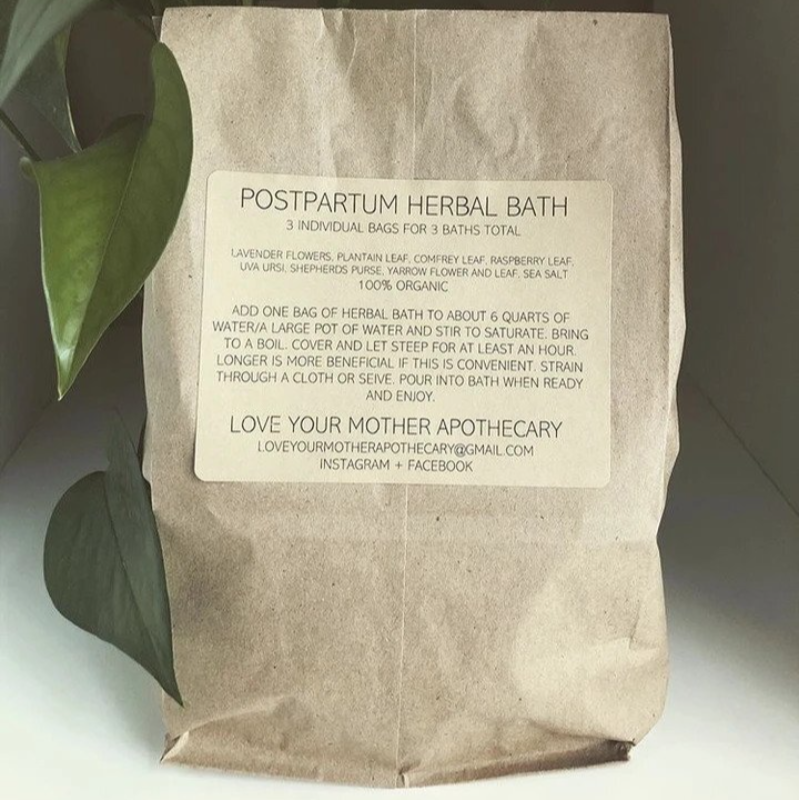 Postpartum Herbal Bath 