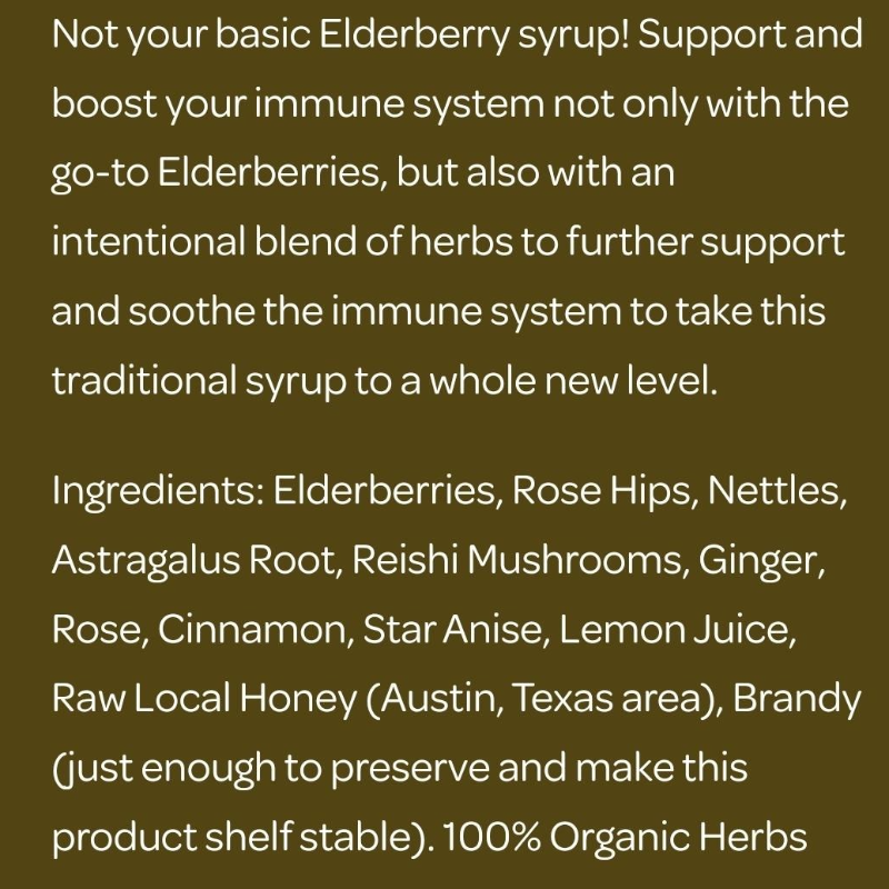 Elderberry PLUS Syrup 16oz