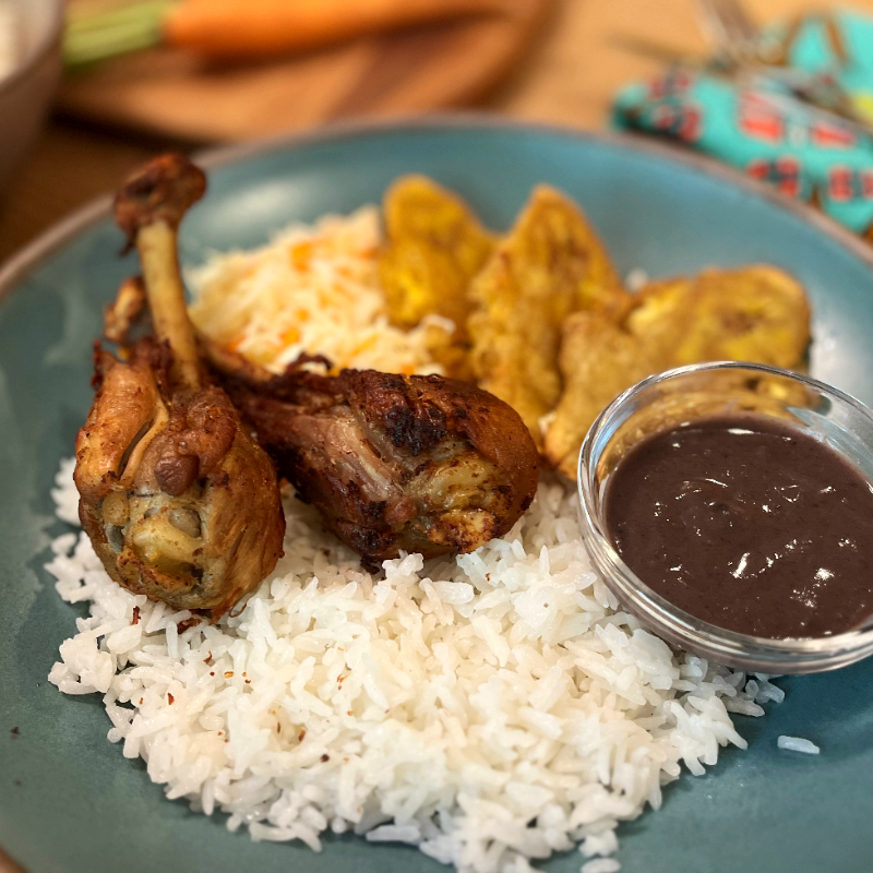 Haitian Chicken and Rice Large Image