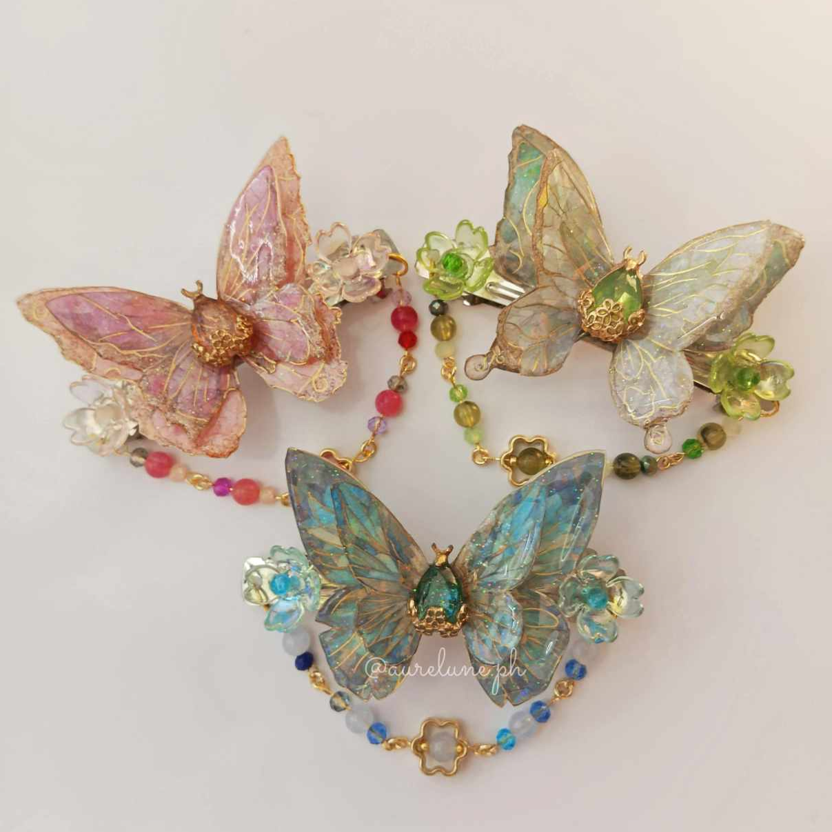 Chrystalis Butterfly Barrette