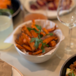 Side : frites de patates douces 