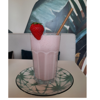 Milk-shake (fruits du moment)