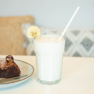 Milk-shake (fruits du moment)