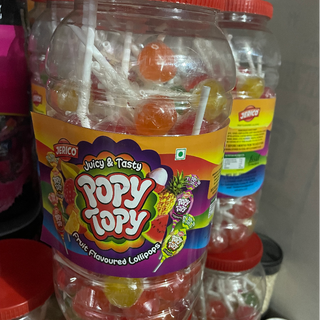 POPY TOPY JAR MRP 200 100 PCS