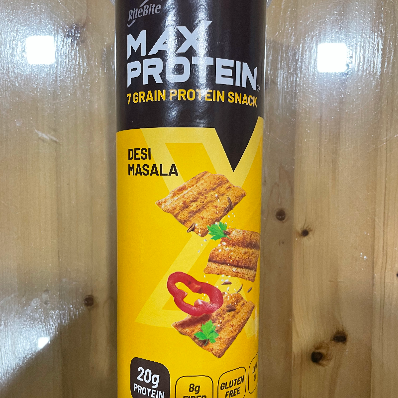 MAX PROTEIN 7 GRAIN PROTEIN SNACK DESI MASALA MRP 119
