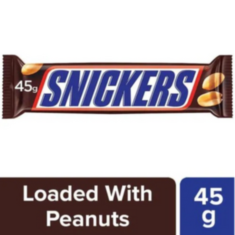 Snickers Peanut Bar 45g MRP50 Main Image