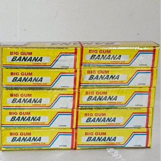 BIG GUM BANANA 20 PCS - 