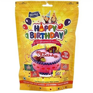 Derby Happy Birthday 50pc MRP50