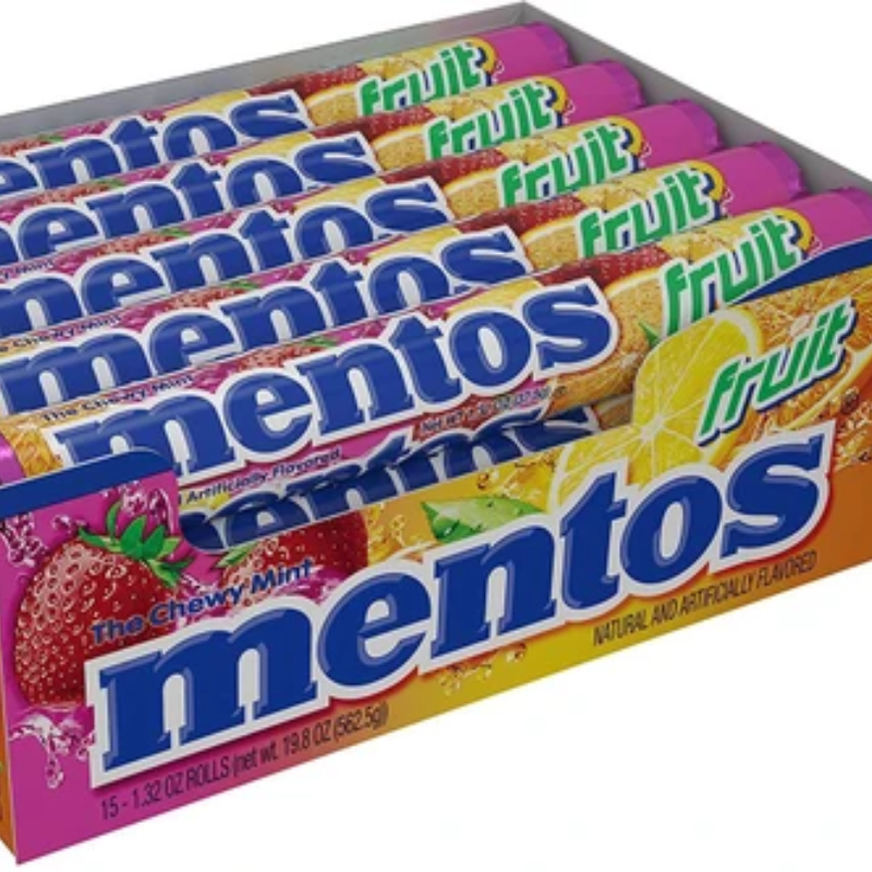 MENTOS STRAWBERRY MRP 300