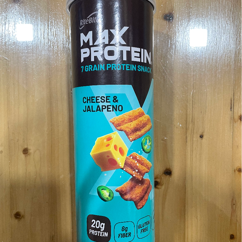 MAX PROTEIN 7 GRAIN SNACK CHEESE AND JAEPENO MRP 119