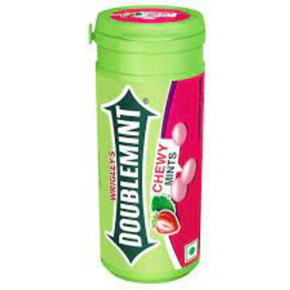 DOUBLEMINT STRAWBERRY CHEWY MINTS 30.4 G MRP 50 (Pack of 6) Cost you 42