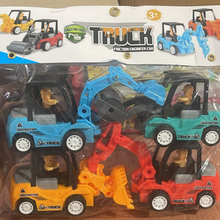 TRUCK FRICTION ENGNEERING CAR SET OF 4 PC