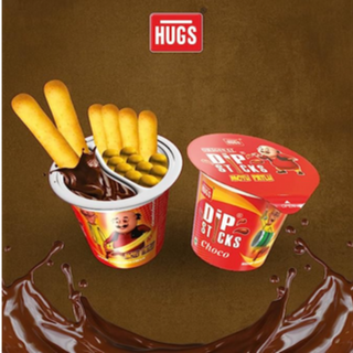 Hugs Chocolate dip and Biscuit Sticks (24pcs) MRP120 (Cost you 4/pc)