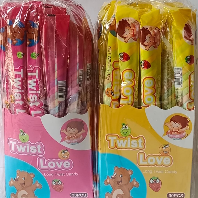 Marshmallow LOVE TWIST 30 Sticks Sale300~(Imported) (Cost you 7.8/Stick) - Copy 1 Main Image