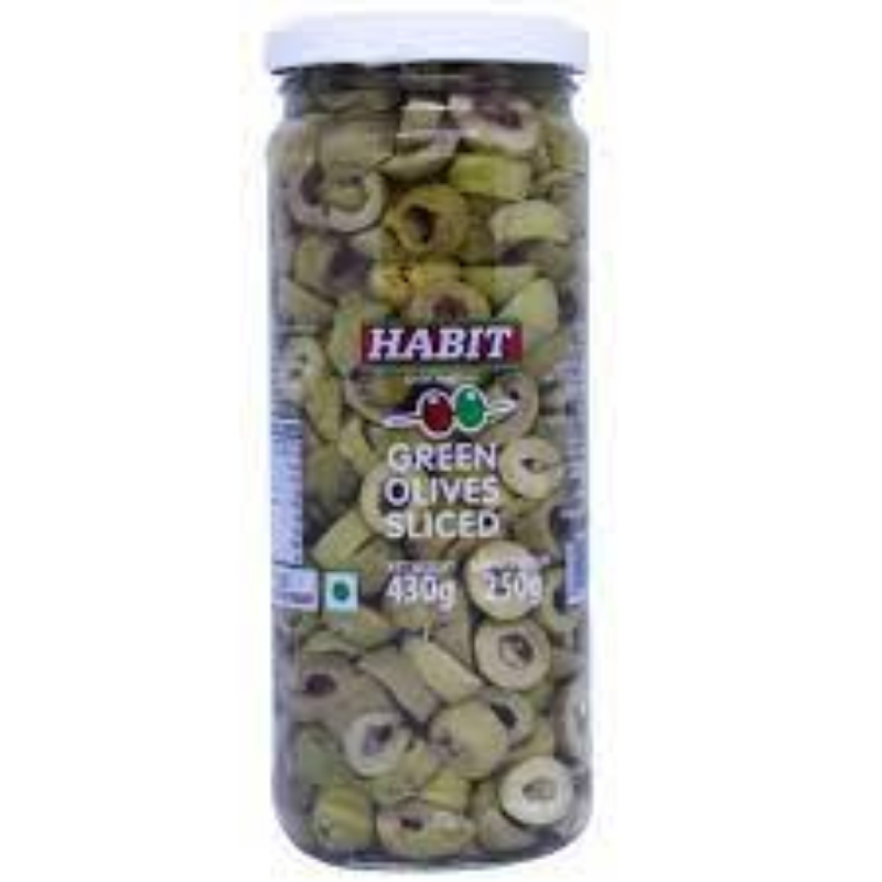 GREEN CUTTING OLIVES 450 G 250 MRP Main Image