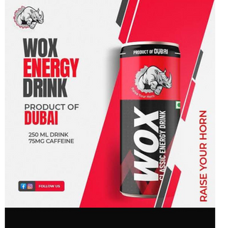 WOX ENERGY  A DUBAI PRODUCT