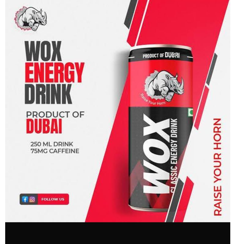 WOX ENERGY  A DUBAI PRODUCT