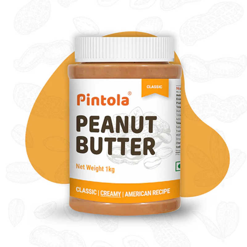 PINTOLA PEANUT BUTTER CLASSIC CREAMY 1 KG  399 Main Image