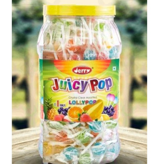 Juicy Pop Jar 130pc MRP130 (cost you 0.69/pc)