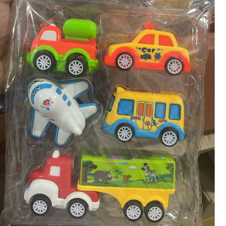 CARTOON CARS SET OF 5 PCS